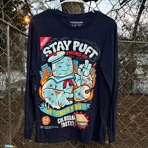 Ghostbusters Stay Puft S'mores Shirt - Navy
